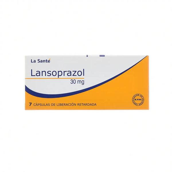 Lansoprazol 30 Mg (La Sante) Caja X 7 Cap (Lansoprazol)