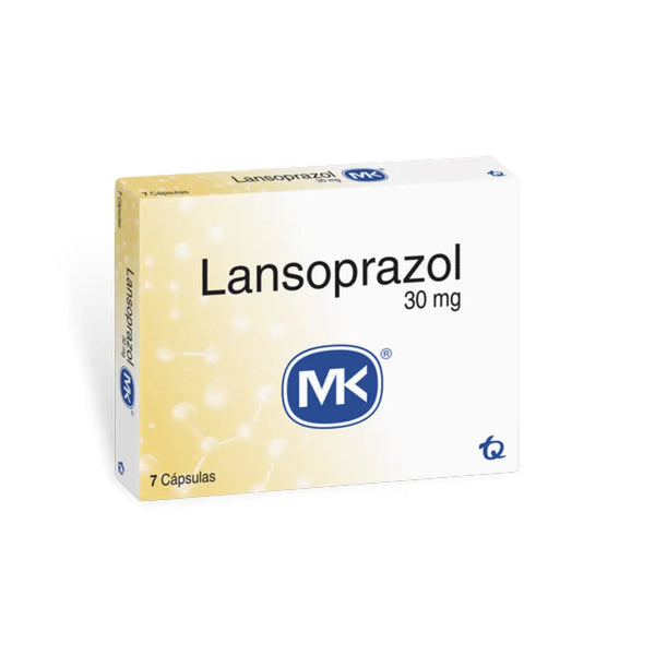 Lansoprazol 30 Mg (Mk) Caja X 7 Tab (Lansoprazol)
