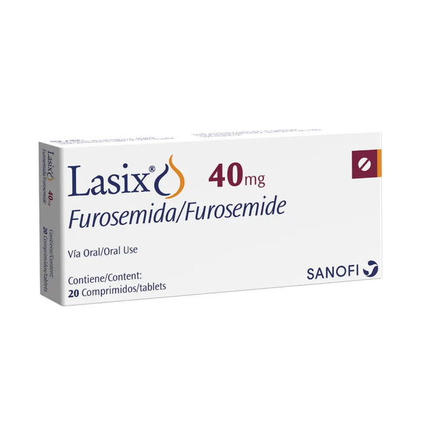 Lasix 40 Mg Caja X 20.00 Tab (Furosemida)