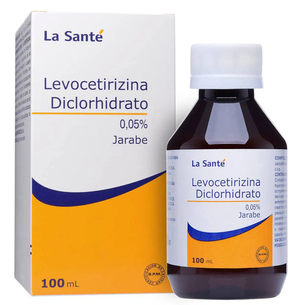 Levocetirizina Diclorhidrato (La Sante) Frasco X 100 Ml
