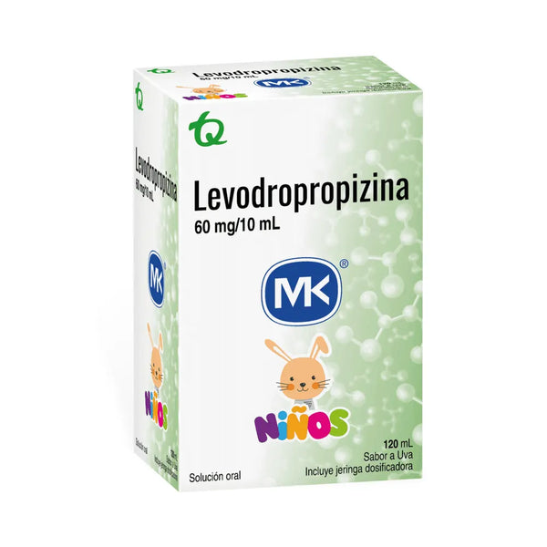 Levodropropizina Mk 60Mg Uva Frasco X 120 Ml (Levodropropizina)