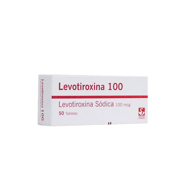 Levotiroxina 100 Mcg (Siegfried) Caja X 50 Tab (Levotiroxina)