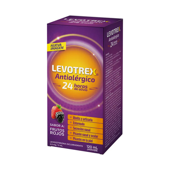 Levotrex Frasco X 120.00 Ml (Levocetirizina)