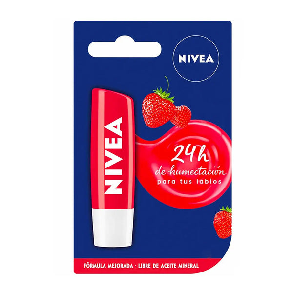 Lip Care Nivea Fresa Tubo X 4.70 Gr