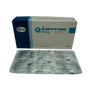 Lipitor 40 Mg Caja X 30 Tab (Atorvastatina)