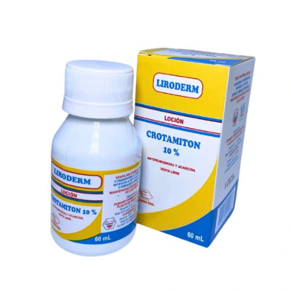 Liroder Locion 10% Frasco X 60 Ml (Crotamiton)
