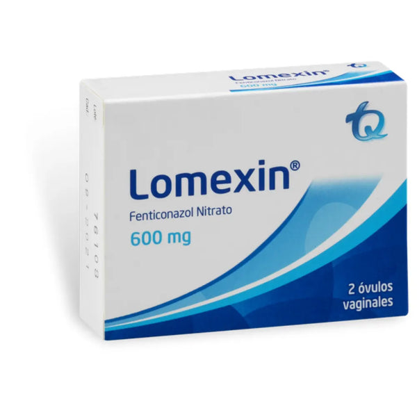 Lomexin 600 Mg Caja X 2.00 Ovulos (Fenticonazol)