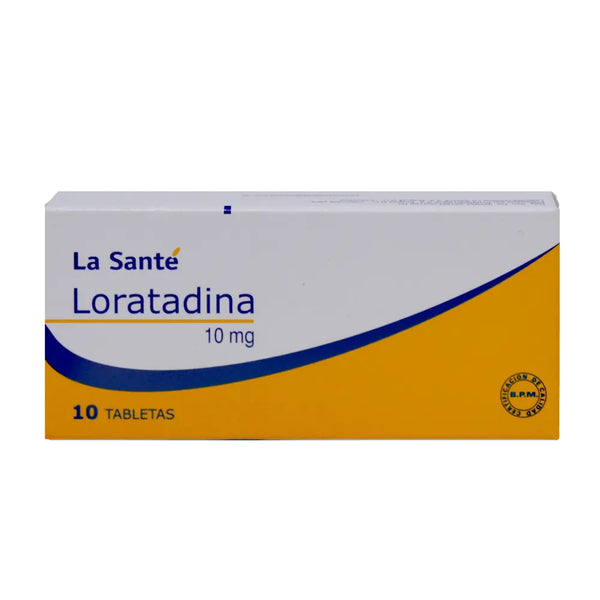 Loratadina 10 Mg (La Sante) Caja X 10 Tab (Loratadina)