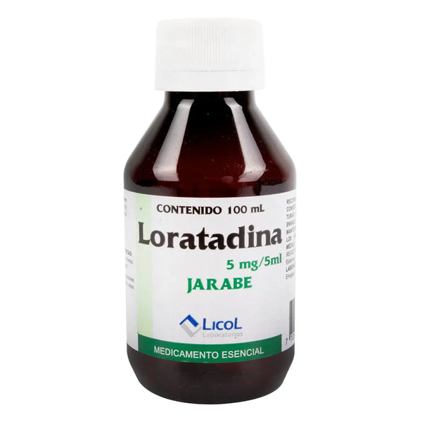 Loratadina Jarabe 100 Ml Lc (Loratadina)