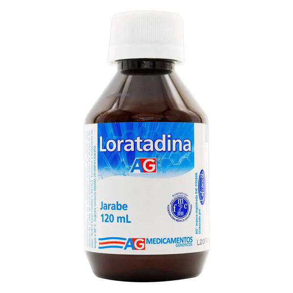 Loratadina Jarabe (Ag) Frasco X 120 Ml (Loratadina)