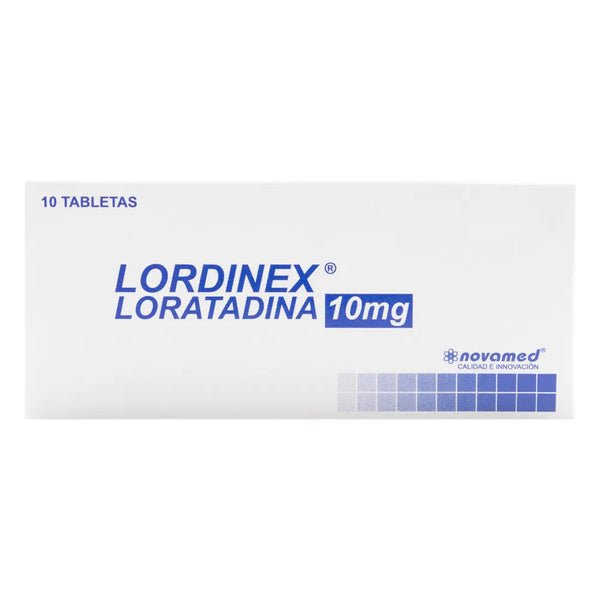 Lordinex (Loratadina)10 Mg Tableta X 10 Und (Loratadina)