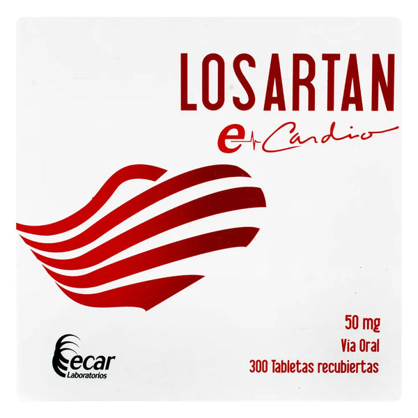 Losartan 50 Mg Tableta X 50 Und (Losartan)