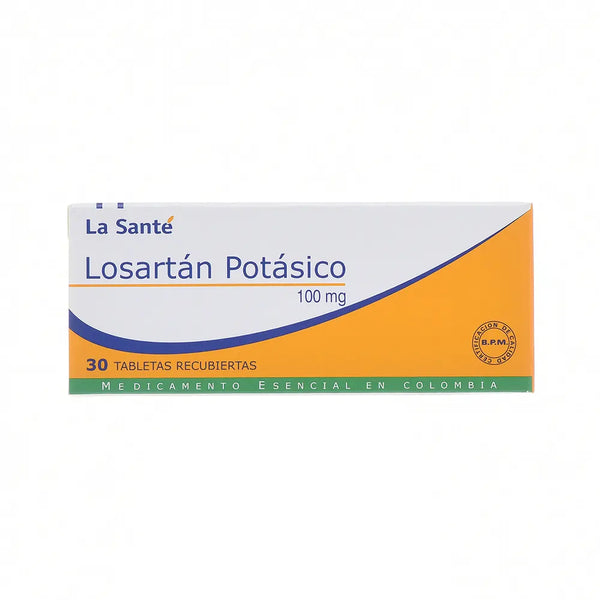 Losartan Potasico 100 Mg (La Sante) Caja X 30 Tab (Losartan)