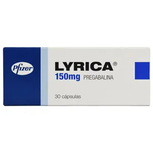 Lyrica 150 Mg Caja X 30 Tab (Pregabalina)