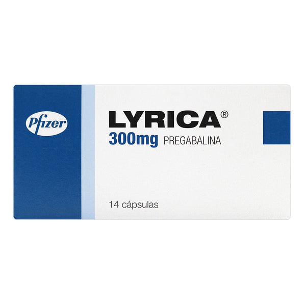 Lyrica 300 Mg 14 Cap.(P)93366 (Pregabalina)