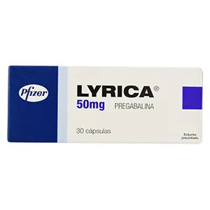 Lyrica 50 Mg Caja X 30 Cap (Pregabalina)
