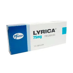 Lyrica 75 Mg Caja X 14 Tab (Pregabalina)