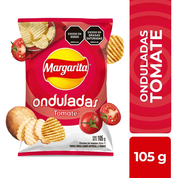 Margarita Onduladas Tomate 105 Gr
