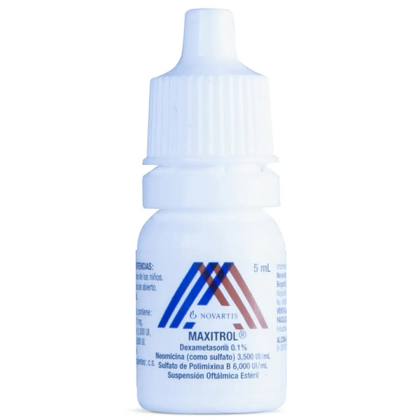 Maxitrol Susp Frasco X 5 Ml (Dexametasona - Neomicina - Polimixina)
