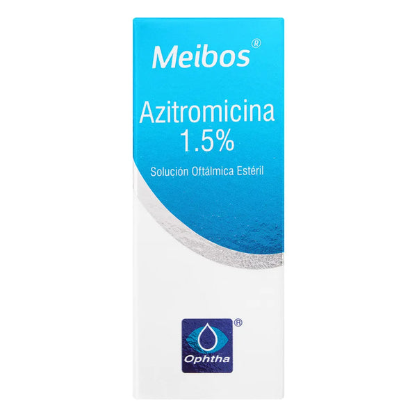 Meibos 1.5% Frasco X 3 Ml (Azitromicina)