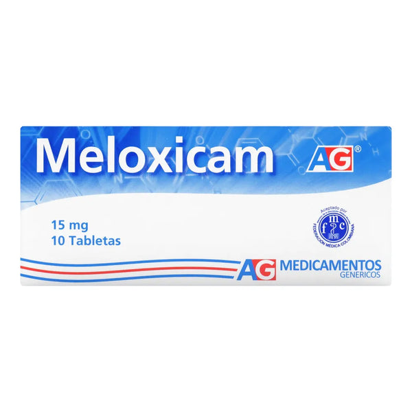 Meloxicam 15 Mg (Ag) Caja X 10 Tab (Meloxicam)