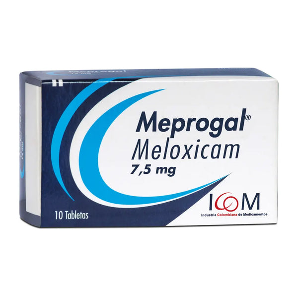 Meprogral 7 Mg Caja X 10 Tab Und X 10 Und (Meloxicam)
