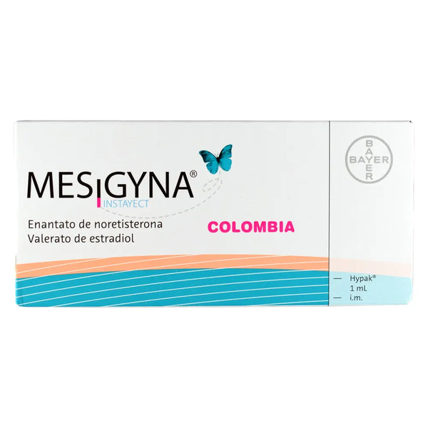 Mesigyna Instayect Amp 1 Ml Y Jeringa (Estradiol - Noretisterona)
