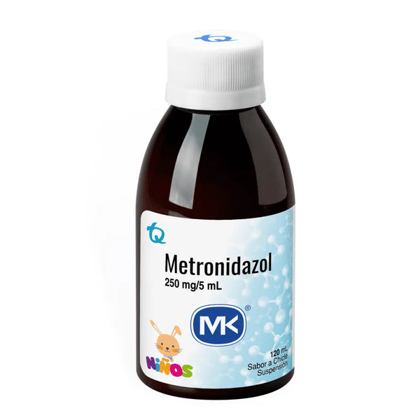 Metronidazol 250 Mg (Mk) Frasco X 120 Ml (Metronidazol)