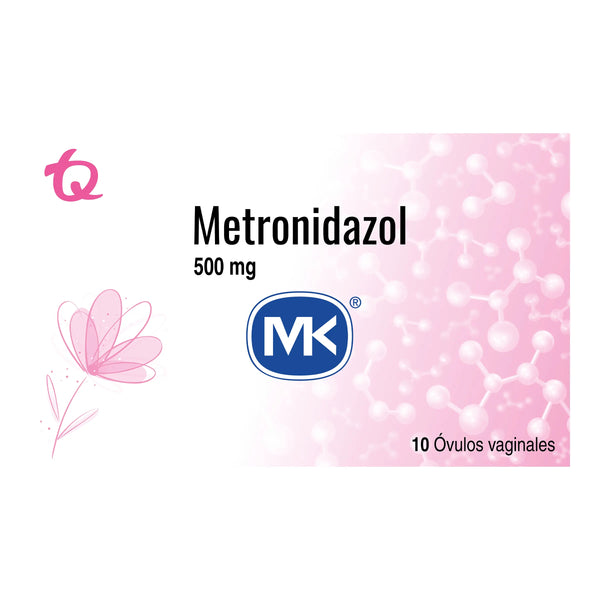 Metronidazol 500 Mg (Mk) Caja X 10 Ovulos (Metronidazol)