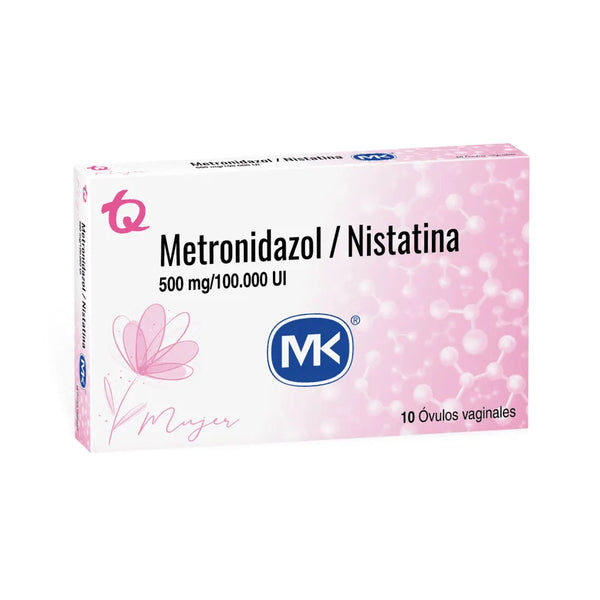 Metronidazol/Nistatina (Mk) Caja X 10 Ovulos (Metronidazol - Nistatina)