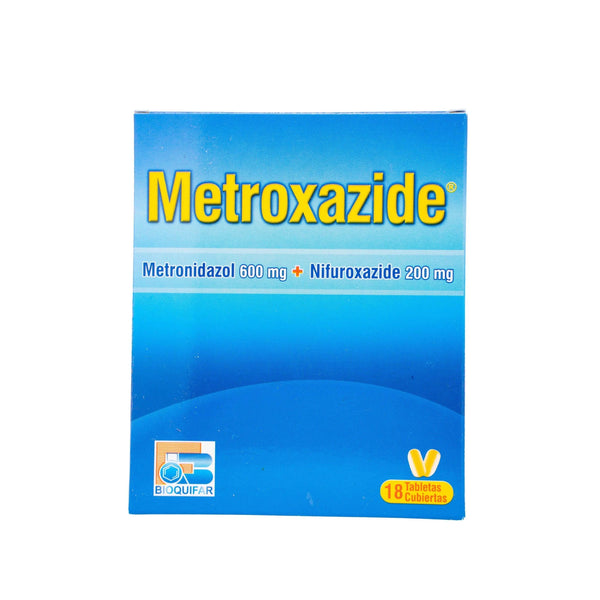 Metroxazide 600/200 Mg 18 Tabletas