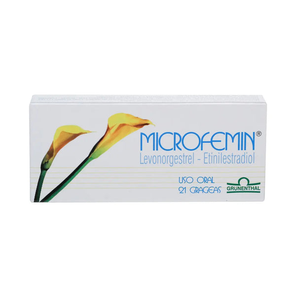 Microfemin Caja X 21 Tab (Etinilestradiol - Levonorgestrel)