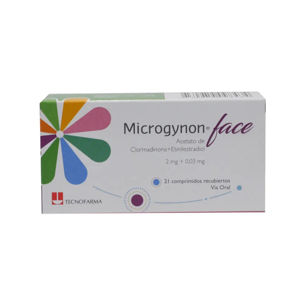 Microgynon Face Caja X 21 Comprimido (Clormadinona)