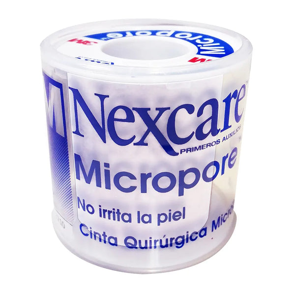 Micropore Nexcare Blanco 48X5 Dispensador 3M