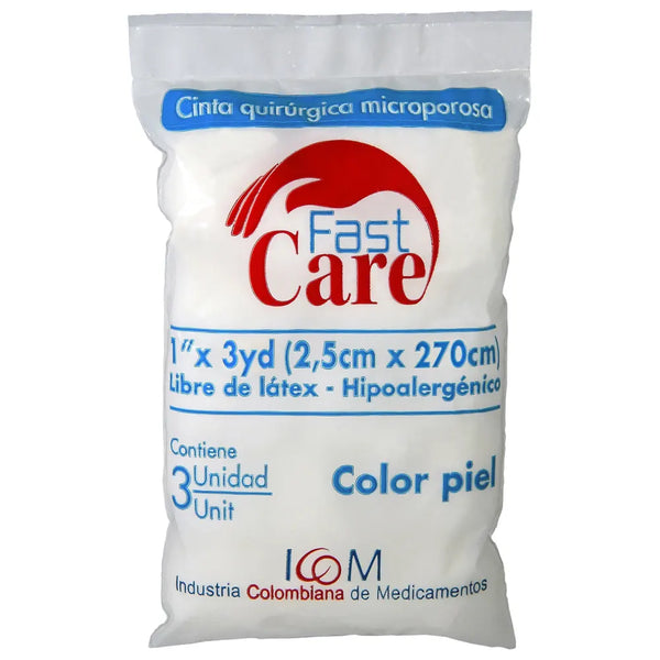Micropore Piel Fast Care 1X3 3Und Icom