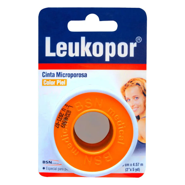 Microporoso Leukopor Piel Tarjeta 2 X 5 Yds