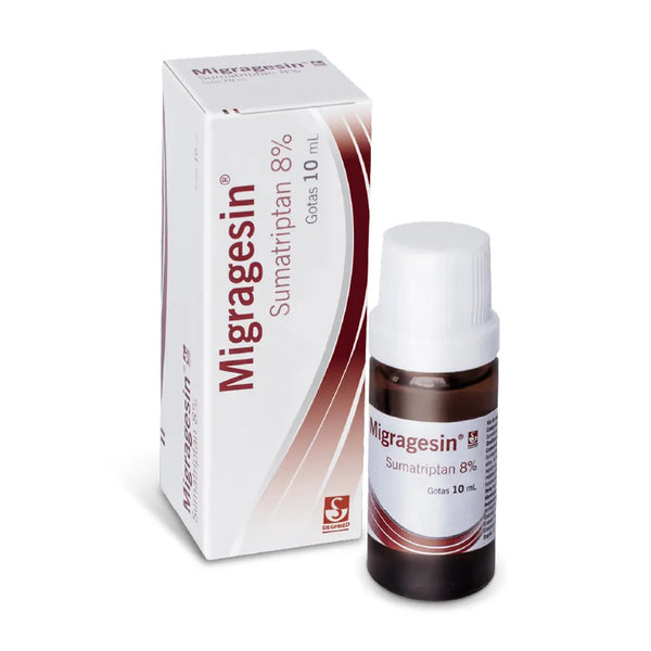 Migragesin 80 Mg Frasco X 10.00 Ml (Sumatriptan)