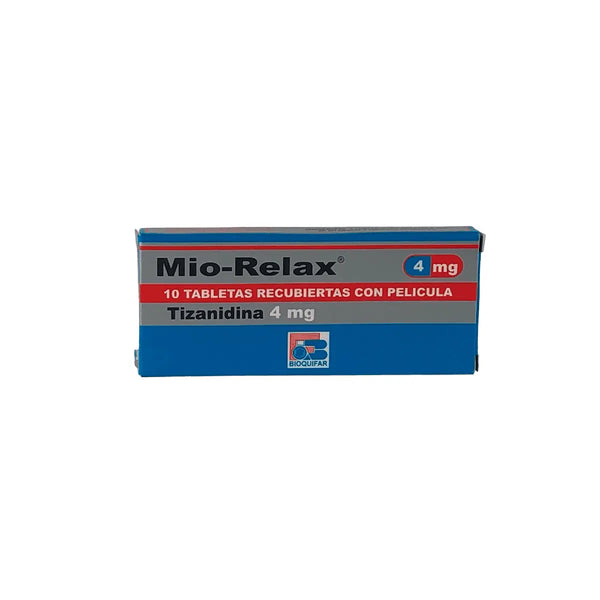 Mio-Relax 4Mg Tableta X 10 Und