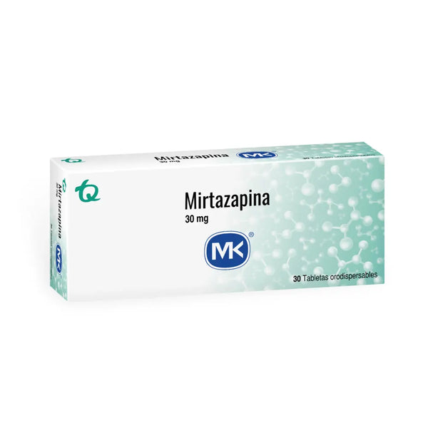 Mirtazapina 30 Mg (Mk) Caja X 30 Tab (Mirtazapina)