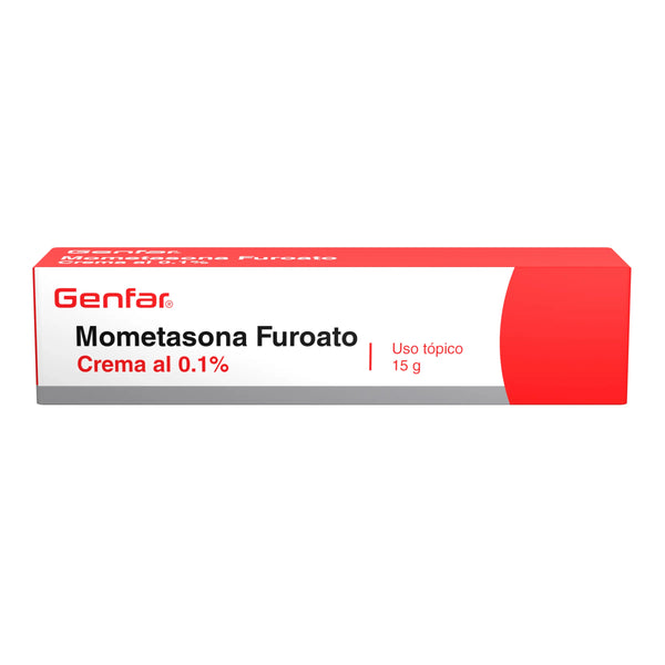 Mometasona Crema 0.1% (Genfar) Tubo X 15 Gr (Mometasona)