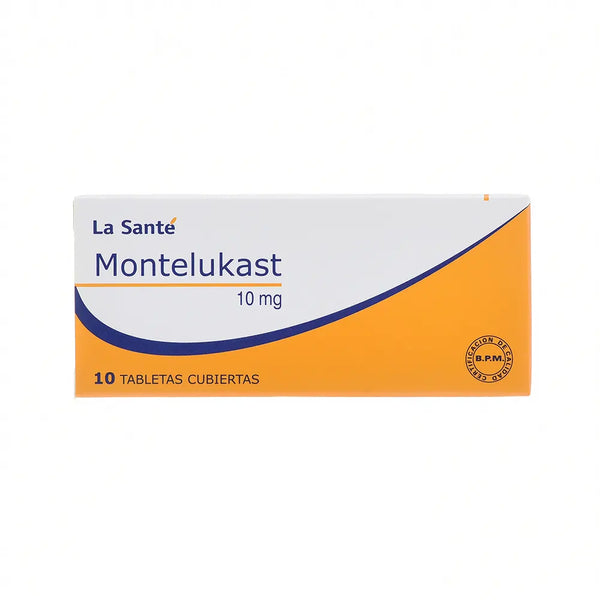 Montelukast 10 Mg (La Sante) Caja X 10 Tab (Montelukast)
