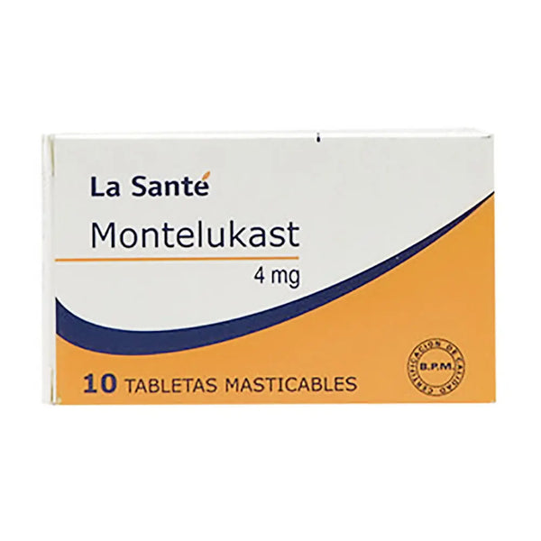 Montelukast 4 Mg (La Sante) Caja X 10 Tab (Montelukast)