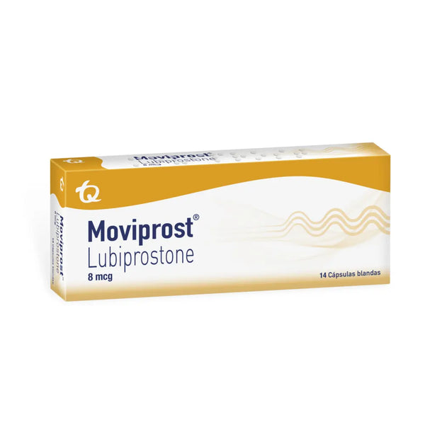 Moviprost 8 Mcg Caja X 14.00 Tab (Lubiprostona)