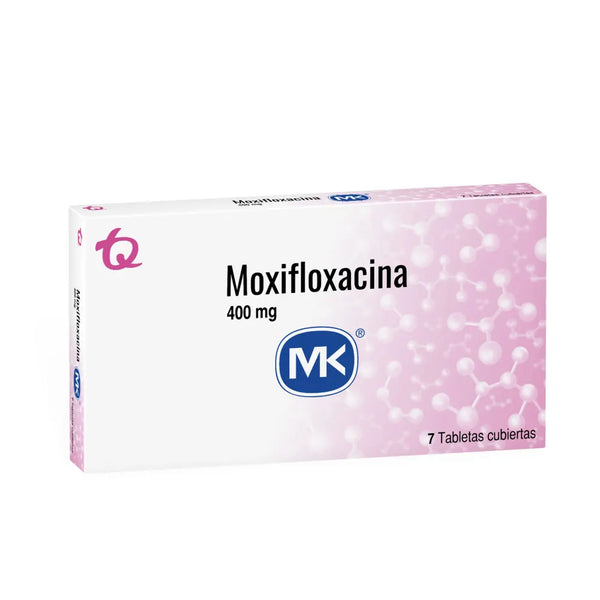 Moxifloxacina 400 Mg (Mk) Caja X 7 Tab (Moxifloxacino)