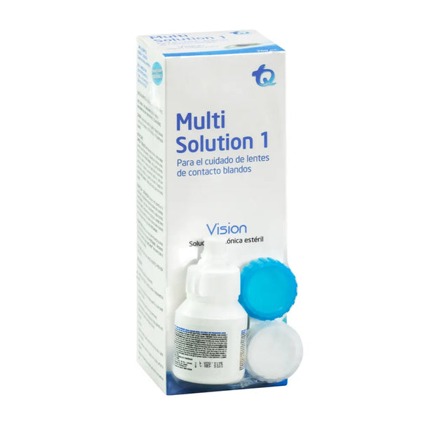 Multi Solution 1 Con Porta Lentes Frasco X 360 Ml