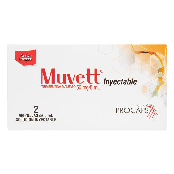 Muvett Inyectable Caja X 2.00 Amp (Trimebutina)