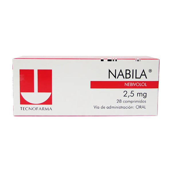 Nabila 2.5 Mg Caja X 28 Comp (Nebivolol )