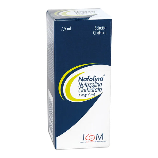Nafolina 1Mg/Ml Solucion Oftalmica Frasco X 7.5 Und (Nafazolina)