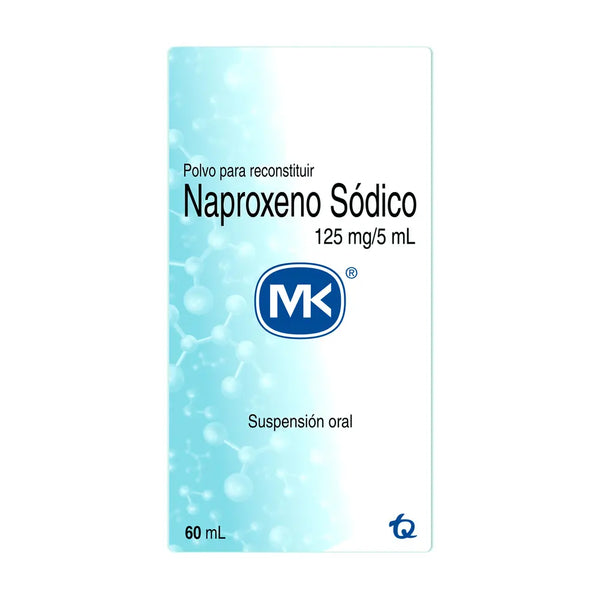 Naproxeno 125 Mg (Mk) Frasco X 60 Ml