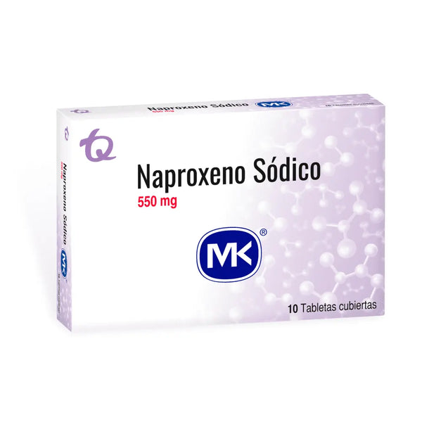Naproxeno Sodico 550 Mg (Mk) Caja X 10 Cap (Naproxeno)